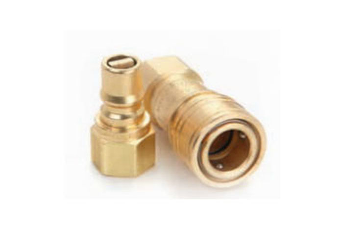 Sambungan Gas 0,75 &quot;Brass Quick Coupler, Pemasangan Kuningan Universal Quick Connect