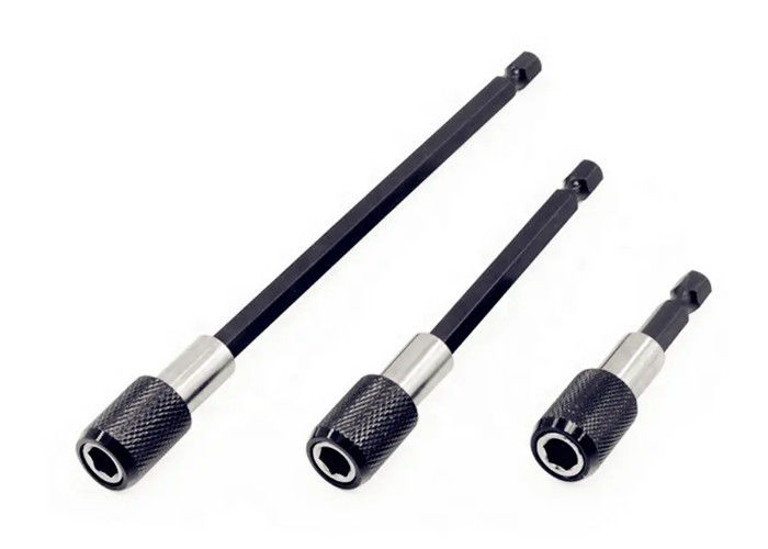1/4 Inch Head Extension Rod Batch Magnetic Screwdriver Quick Transfer Lever Self-locking Extension Rod 150mm Alat tangan