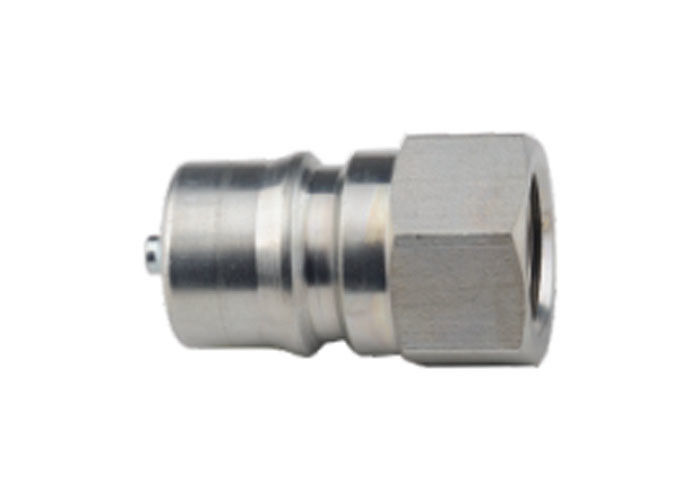 ISO7241B SS Open Close Type Hydraulic Quick Coupler BSP Thread