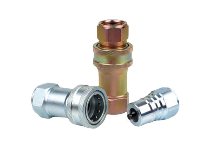 Baja TG Close Type Socket Hydraulic Quick Coupling dengan colokan katup