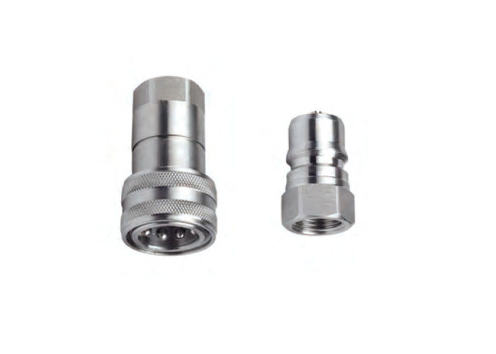 316 Stainless Steel Close Type Hydraulic Quick Coupler 1/2 '' Seri CB-1