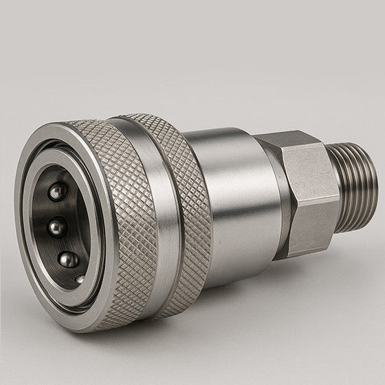 Keterlambatan baja karbon hidraulik Quick Couplings Iso Series Iso-7241-a Brand Interchange