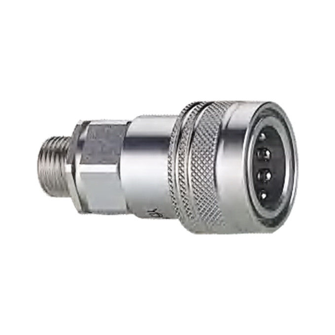 Sp-10m-7-iso-7241-a Kopling Cepat Hidraulik Dengan Kisaran Suhu -20°C hingga 80°C