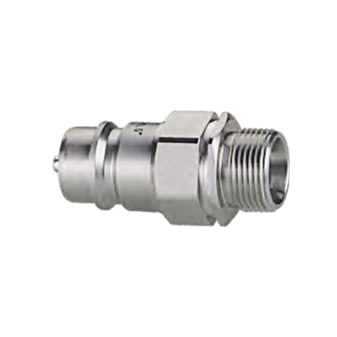 Sp-10m-7-iso-7241-a Kopling Cepat Hidraulik Dengan Kisaran Suhu -20°C hingga 80°C