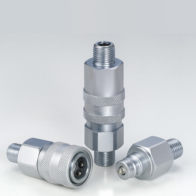 Cb-sp-10m-3-iso-7241-a Kopling Cepat Hidraulik untuk kisaran suhu -20°C sampai 120°C