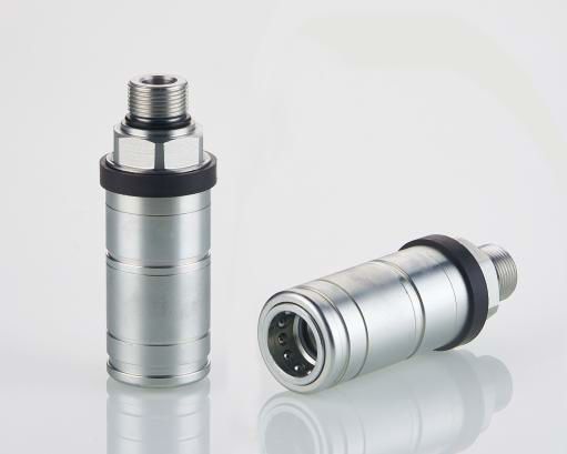 Kopling Cepat Hidraulik CB-205 ISO5675 – Selongsong Aksi Ganda untuk Konstruksi & Kehutanan