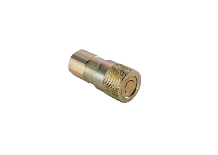 1 `` Steel Flat Faced Hydraulic Quick Connect Coupler